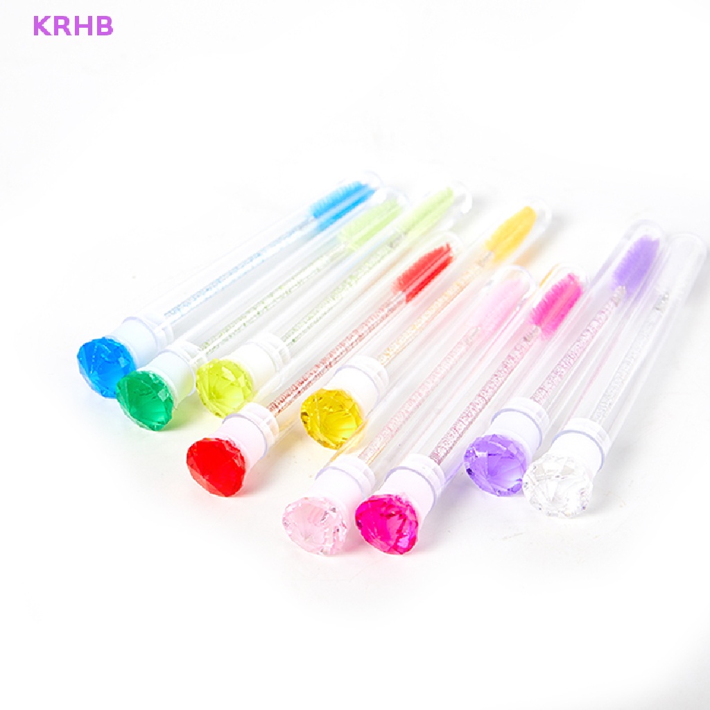 Cọ Chải Lông Mi KRHB Chống Bụi Có Thể Tái Sử Dụng Thiết Kế Ống Đựng Đính Kim C