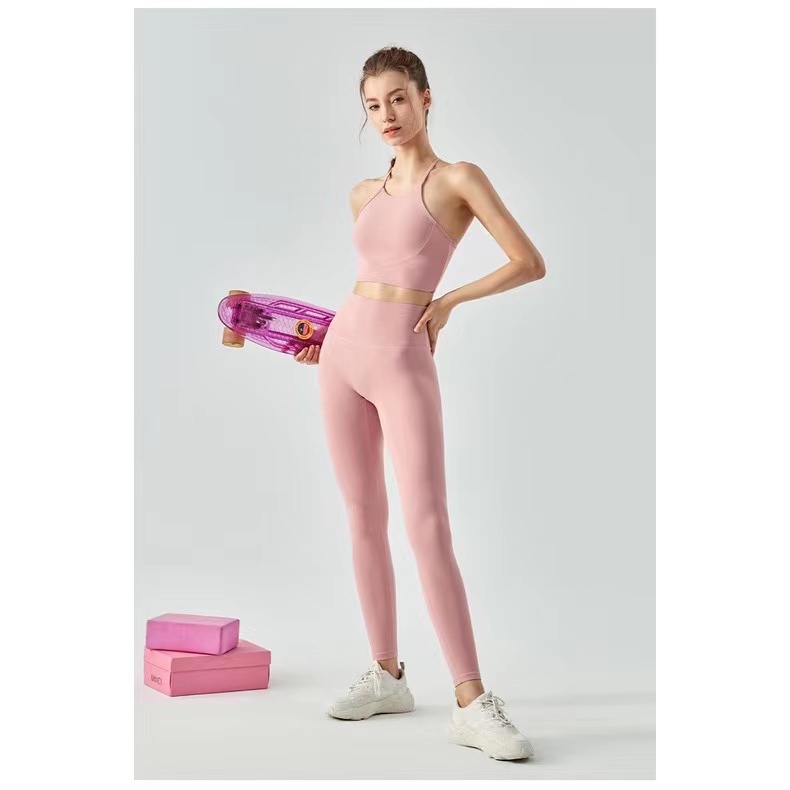 AirActive Set đồ thể thao nữ Áo Ngực + Quần Legging Lưng Cao Kiểu Dáng Trẻ Trung Quyến Rũ Hợp Thời Trang