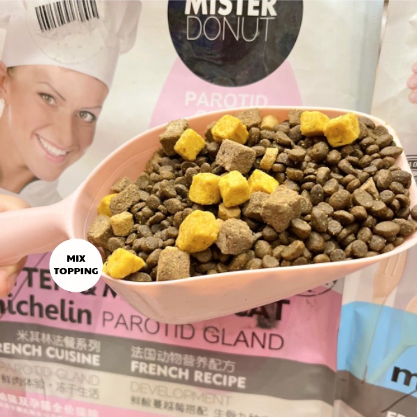 HẠT MISTER DONUT MIX TOIPPING THỊT SẤY