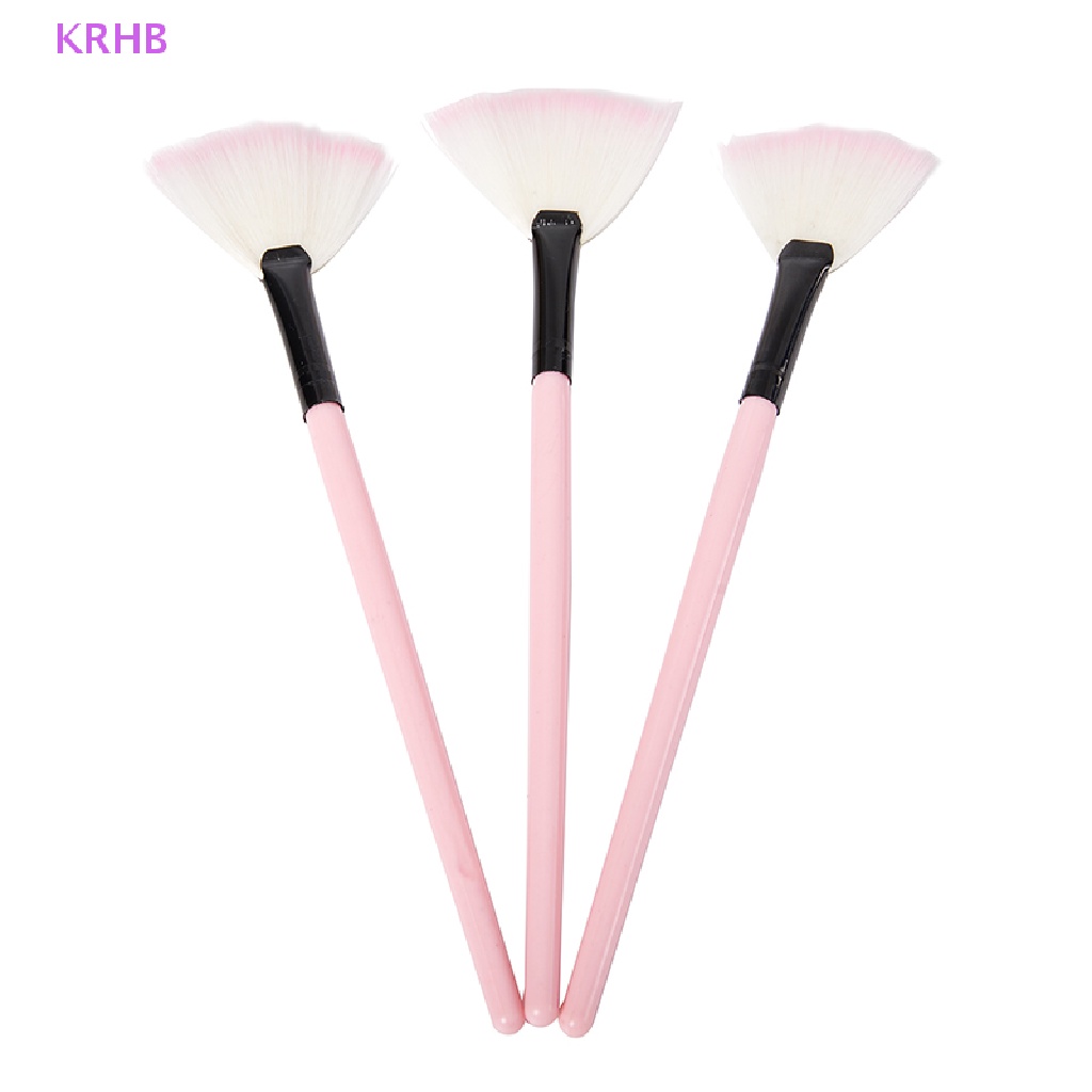 Set 3 Cọ Trang Điểm Mặt Nạ KRHB Tiện Lợi Mới