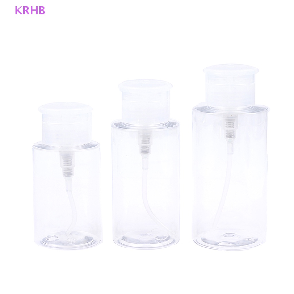 Chai Nhựa Rỗng Đựng Dung Dịch Tẩy Sơn Móng Tay 150 / 200 / 300ML Mới