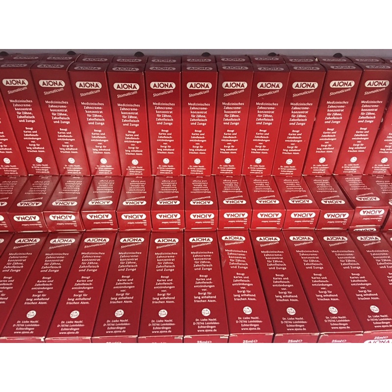 Kem đánh răng Ajona Đức 25ml.