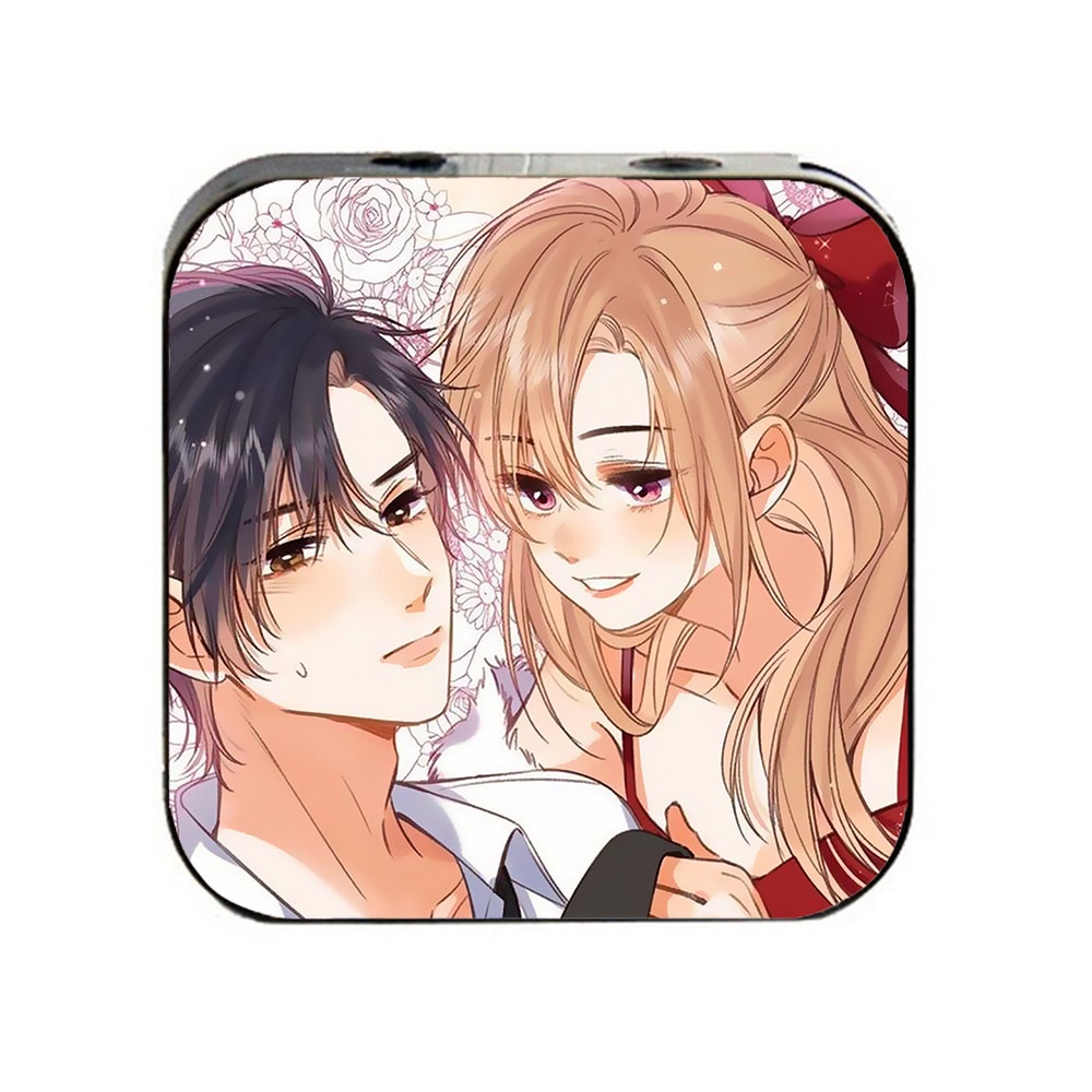 Máy nghe nhạc mp3 IN HÌNH VỤNG TRỘM KHÔNG THỂ GIẤU manhua anime chibi tặng kèm tai nghe có mic