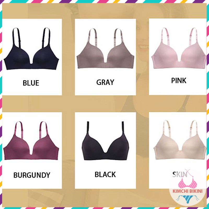 Áo chip su mỏng không giọng suất nhật KIMCHIBIKINI Áo lót đúc mềm mại thoáng mát AL022