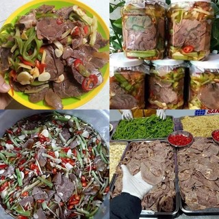 Hủ 1kg BẮP BÒ ngâm rau tiến vua chua ngọt