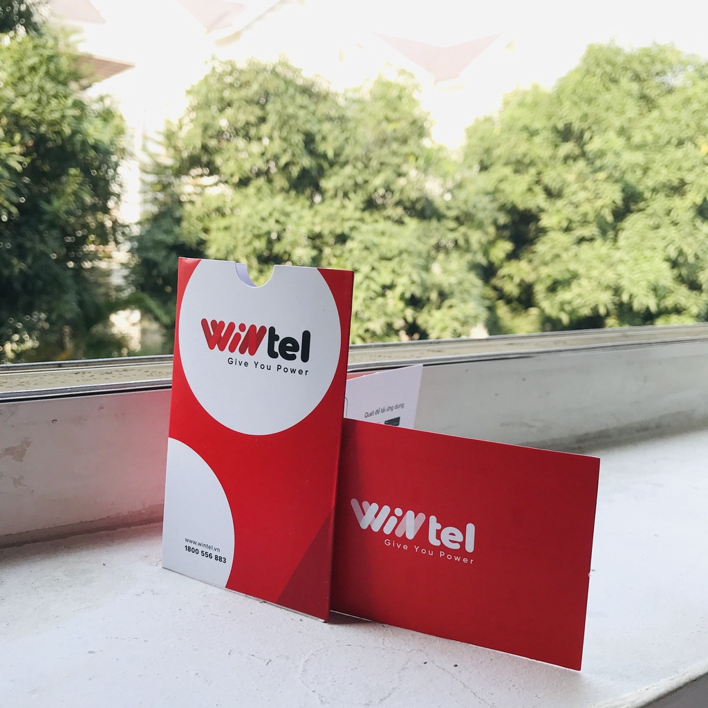 Sim vật lý Wintel (Reddi) Win60 - Gọi nội mạng miễn phí không giới hạn (60K/30 Ngày)