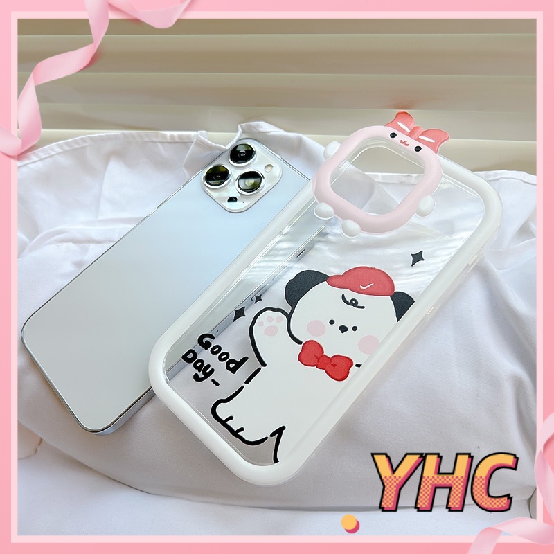 Ốp lưng Ống kính quái vật nhỏ nơ phim hoạt hình dễ thương iPhone 6 / 6S / 6splus / se / 7 / 7plus / 8 / 8plus / X / xs / xsmax / 11 / 12 / 13 / 14 / Plus / Pro /pro max-6005