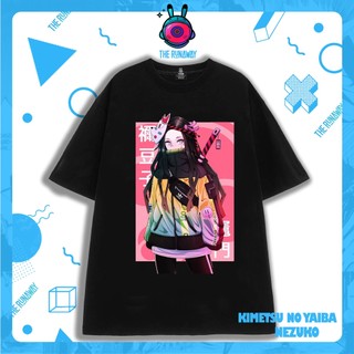 Áo phông kimetsu no yaiba: nezuko #1 100% cotton nam / nữ by the runaway