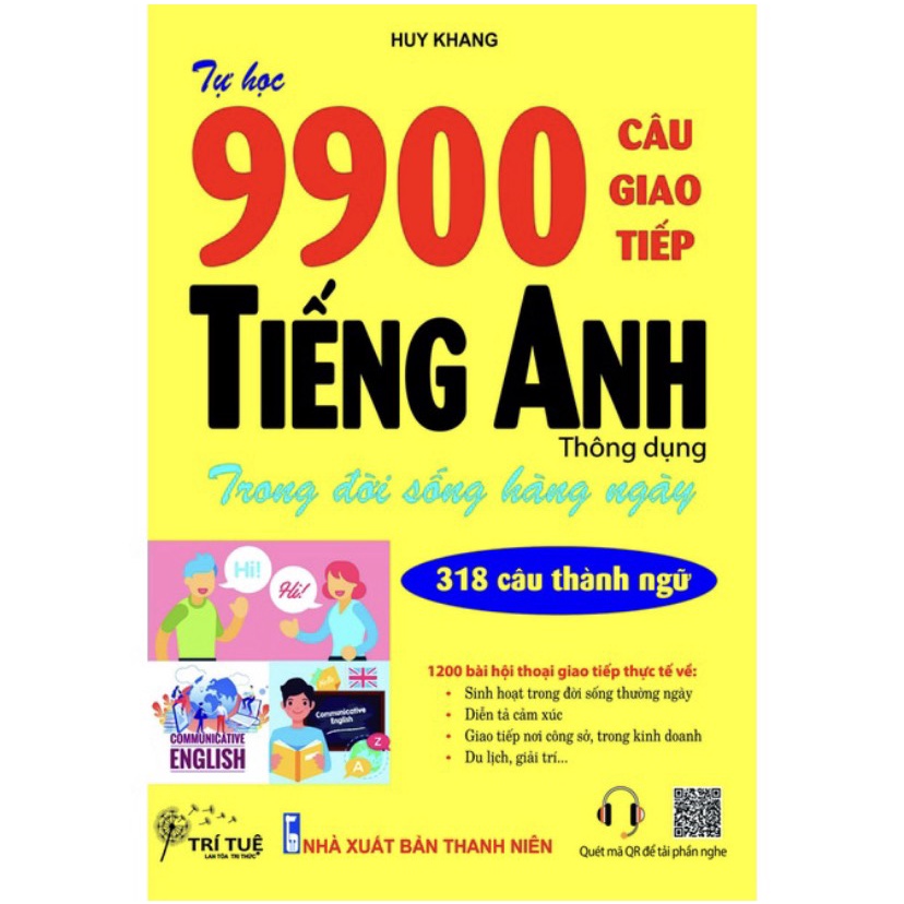 Sách - Tự học 9900 câu giao tiếp tiếng anh thông dụng