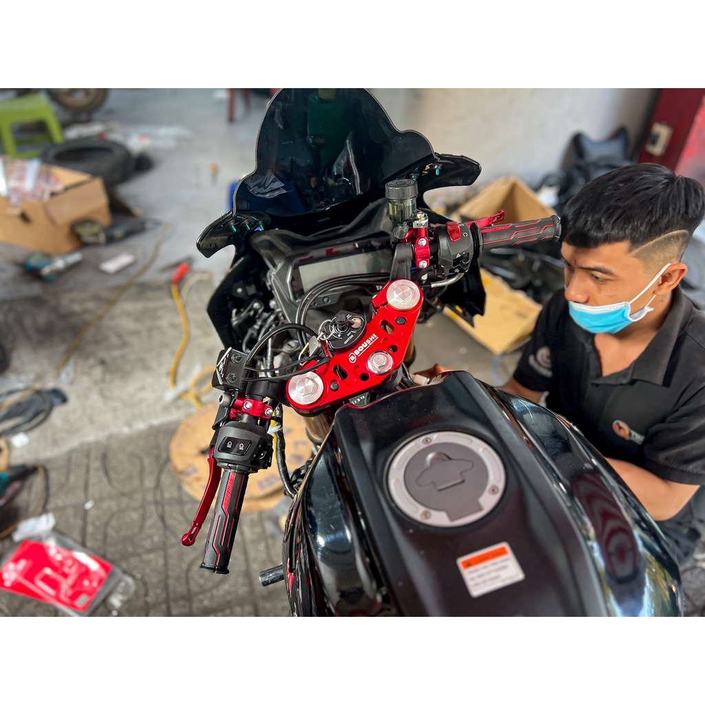 Chảng 3 Boushi chuẩn cho Yamaha R15v3 - R15v4.