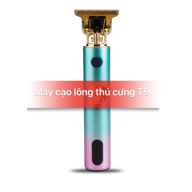 [VIN-T9] Tông đơ máy cạo lông chó mèo BH 6 tháng Full phụ kiện, dùng cắt tỉa cạo lông thú cưng