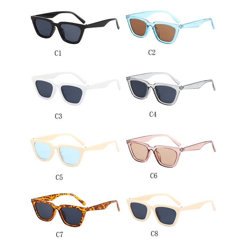 Kính Mát Gọng Vuông Nhỏ Thời Trang unisex