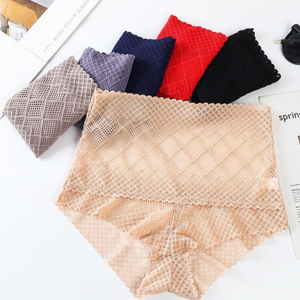 Quần Lót Cotton Không Đường May Lưng Cao Thoải Mái WMES15H Cho Nữ