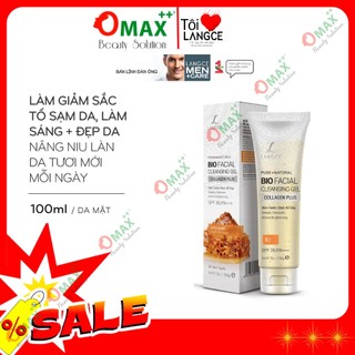 GEL RỬA MẶT SINH HỌC COLLAGEN+ SỮA ONG CHÚA 100ml LANGCE DÀNH CHO NAM