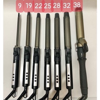 Máy làm tóc xoăn hàn quốc xoay 360- tặng kèm 1 lược và 2 kẹp vịt