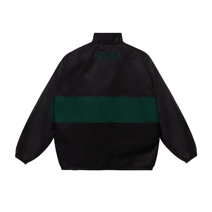 Áo khoác dù AZURA jacket 2 lớp phối màu V2 unisex - Áo khoác nam nữ Ullzang Basic -  Azura shop