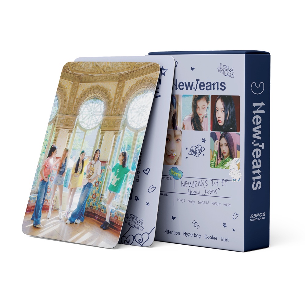 Kpop NewJeans Album《New Jeans》Photocard MINJI Lomo Card