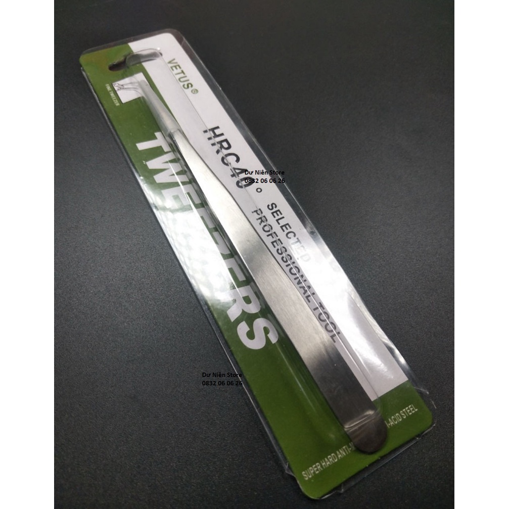 Nhíp VETUS Siêu Nhọn Mũi Cong &amp; Thẳng Dùng Gắp Yến, Gắp Chỉ Vắt Sổ,...