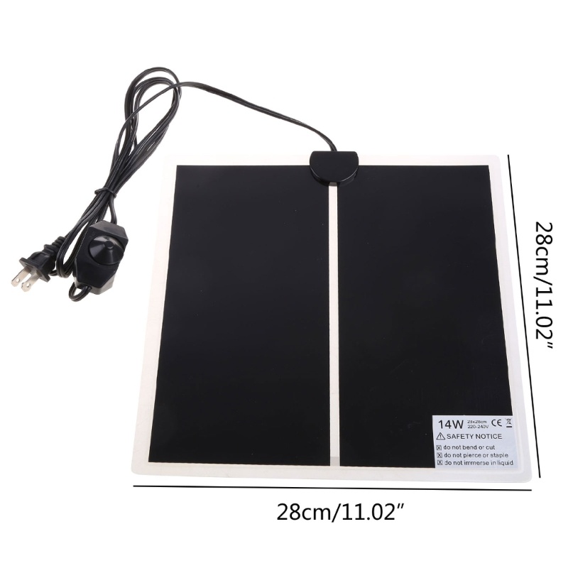 Thảm Sưởi Ấm Tiện Dụng Dành Cho Thú Cưng Bò Sát