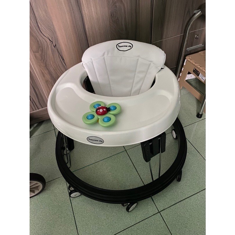 Xe tròn tập đi cho bé, Xe tập đi tròn cao cấp cho bé điều chỉnh 5 cấp độ