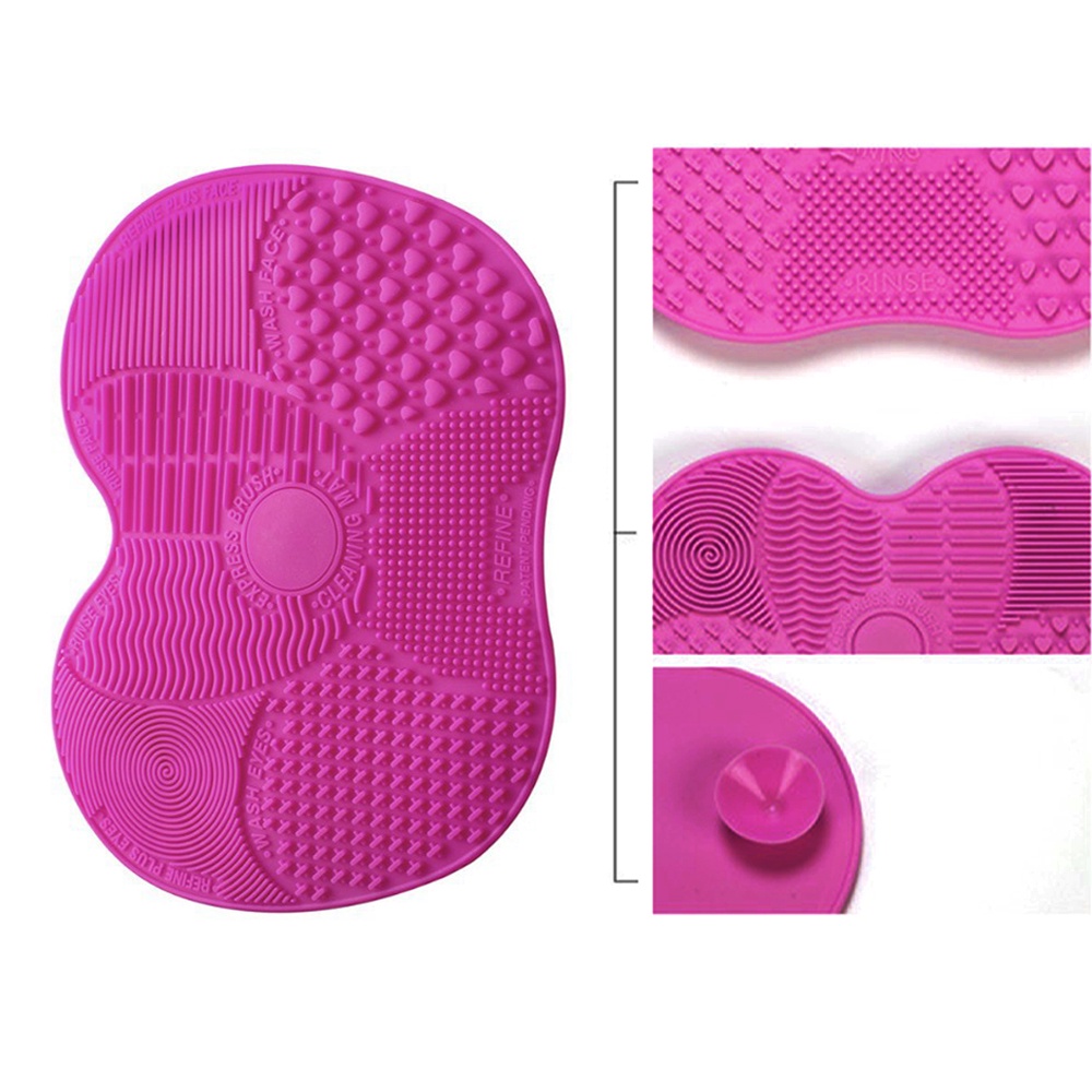 Dụng Cụ Silicone Vệ Sinh Cọ Trang Điểm Tiện Dụng