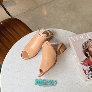Giày Sandal Nữ [MOZY] Đế Thấp 3cm