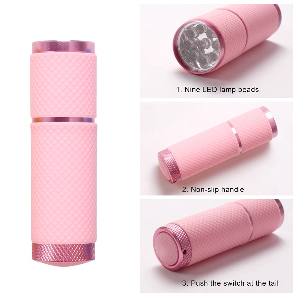 Đèn LED UV Nhỏ Gọn Nhanh Khô Hiệu Quả Cao Dành Cho Làm Móng