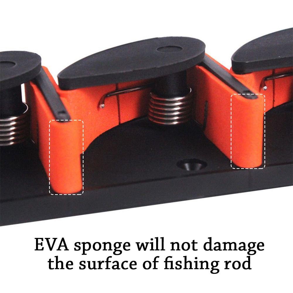 MUVAKO Giá Đỡ Cần Câu Cá 6 Lỗ Tiện Dụng Chất Lượng Cao