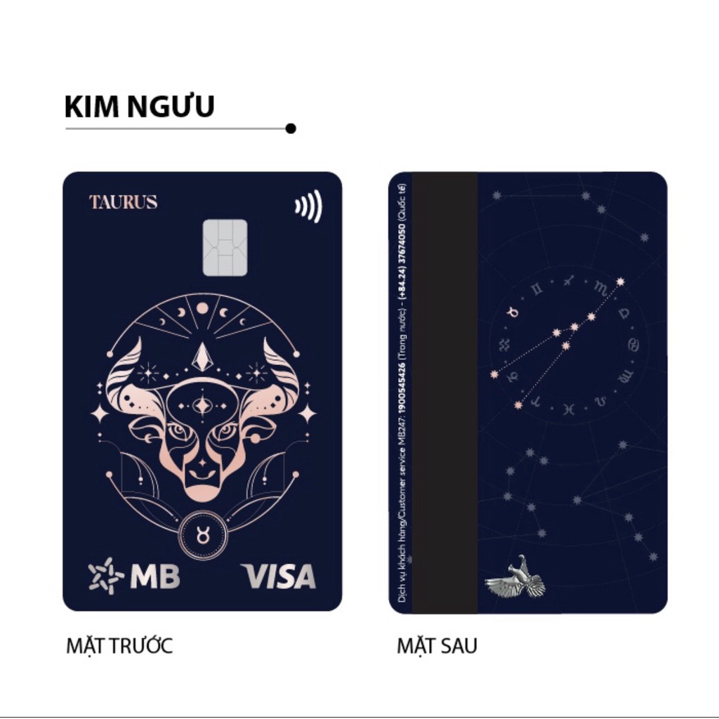 Thẻ Hi Collection MB Bộ sưu tập cung hoàng đạo