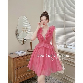 ❤️ VÁY CÔNG CHÚA VOAN CỔ V BÈO ❤️