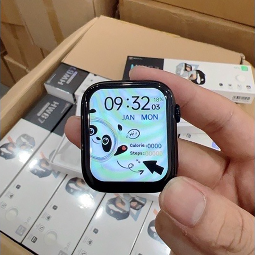 Đồng Hồ Thông Minh HW67 Plus Tràn Viền Khung Thép Cao Cấp / Smart Watch HW67 Cảm Ứng Siêu Mượt - Thay Ảnh Nền Tuỳ Ý | BigBuy360 - bigbuy360.vn