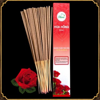 Nhang thơm Hoa Hồng Đón Tài Lộc Vượng Khí Thư Giãn Thiền Định - 30cm - 50 cây - Nami