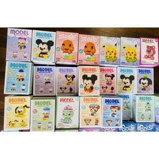 Đồ chơi mô hình lắp ráp nhân vật hoạt hình Disney đáng yêu cho bé