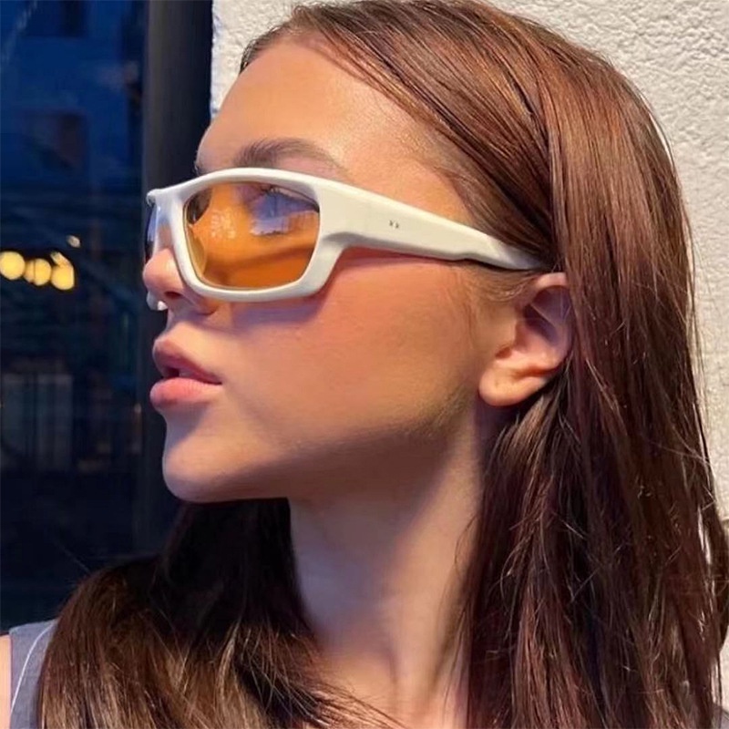 Kính Mát Đi Xe Đạp Phong Cách Âu Mỹ Y2g Cho Nam Và Nữ