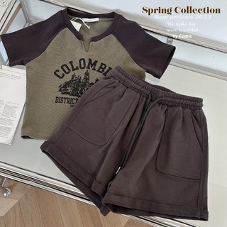 quần short nỉ lưng chun 807021