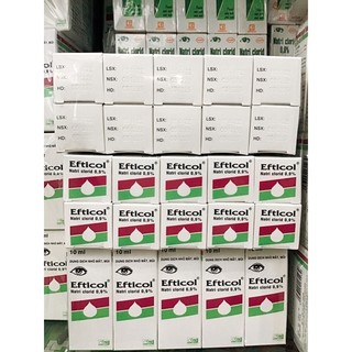 Dung dịch nhỏ mắt mũi EFTICOL (1 lốc 10chai)
