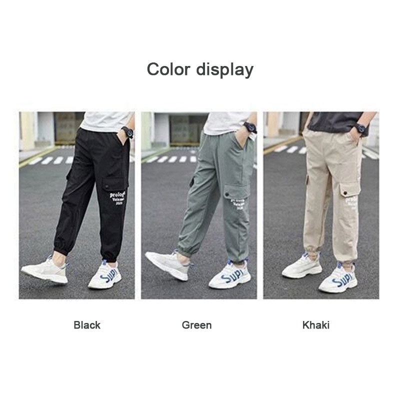 CATIMINI Quần Dài Chống Muỗi Vải Lụa Mát Nhanh Khô Thời Trang Cao Cấp Cho Bé Trai