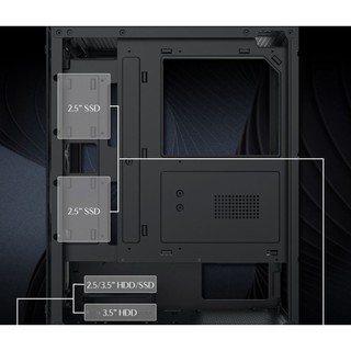 Vỏ Case XIGMATEK HERO 3F ( KÈM 3 FAN LED )