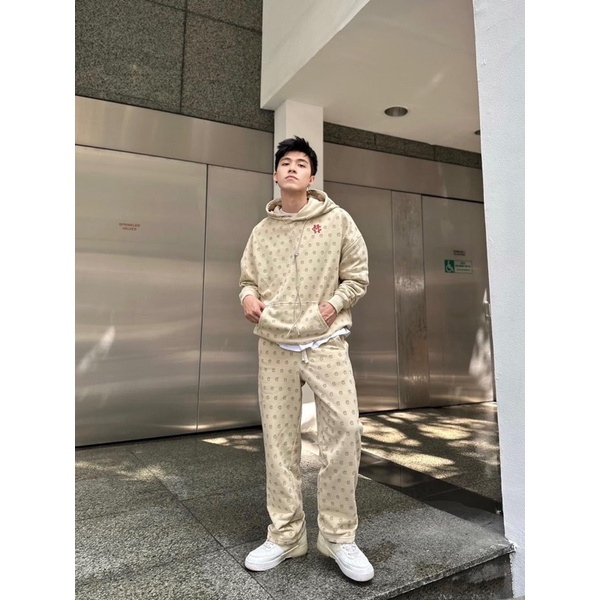 Bộ quần áo chính hãng Mikenco HOODIE MONOGRAM SS22