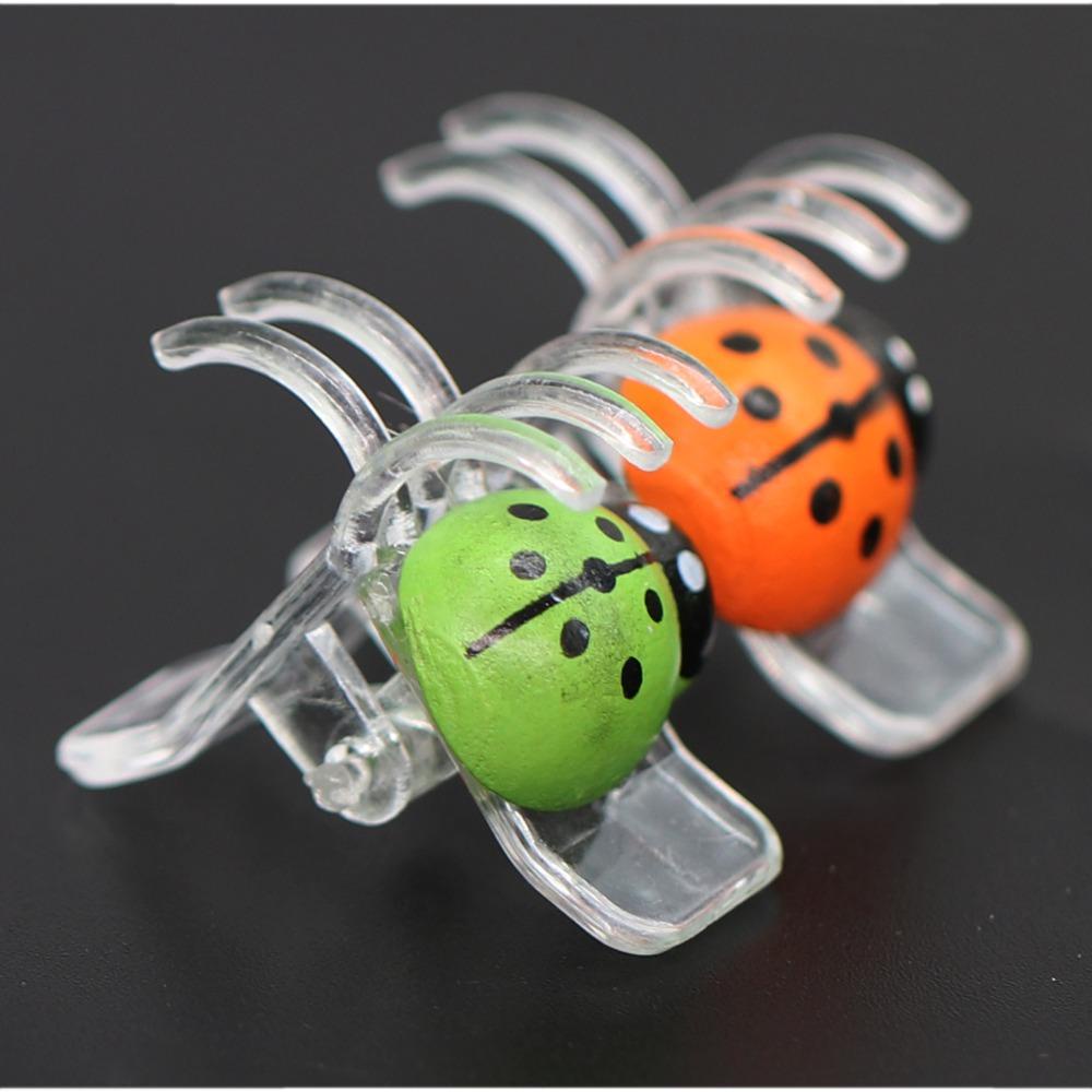 Set 30 Kẹp Cố Định Dây Leo Bền Bỉ Nhiều Màu Sắc Hình Bọ Rùa