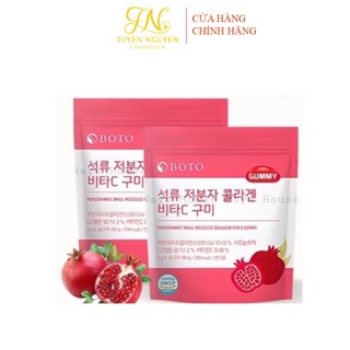 Kẹo dẻo Collagen vị lựu BOTO Collgen 30 viên