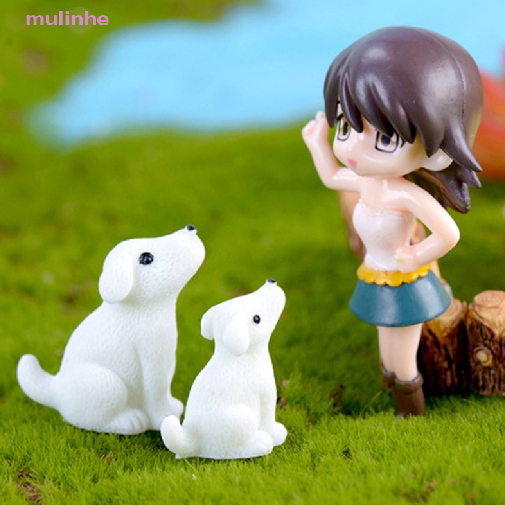Đồ trang trí Chú Chó Mini Dễ Thương Dùng Trang Trí Tiểu Cảnh