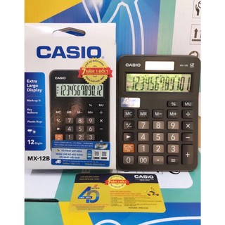 Máy Tính Casio MX12B Chính Hãng (Bảo Hành 7 Năm)