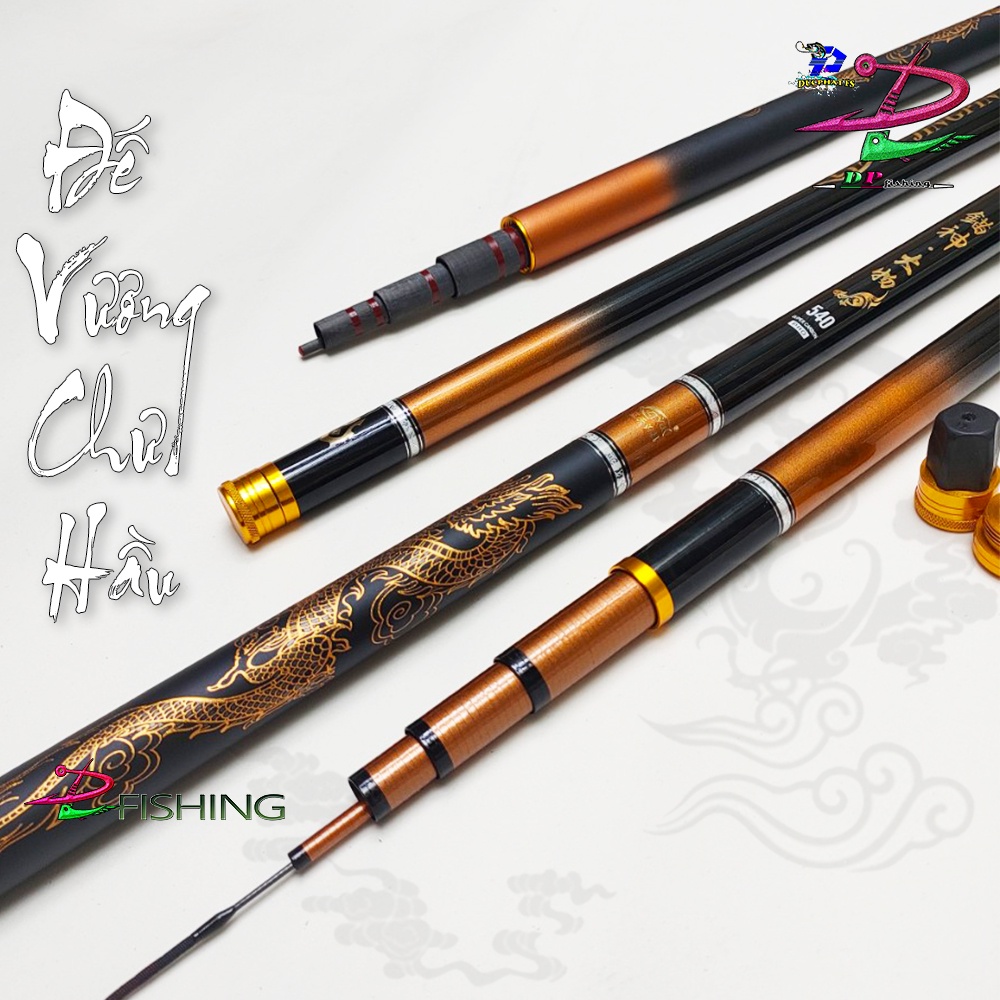 Cần Câu Tay Câu Đài ( Đế Vương Chư Hầu ) 6H Siêu Bạo Lực Phân Bố Lực 19 Tặng Ngọn Phụ.!!!