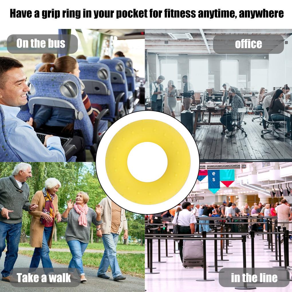 Dụng Cụ Luyện Tập Cơ Ngón Tay Bằng Silicone 30 / 70LB