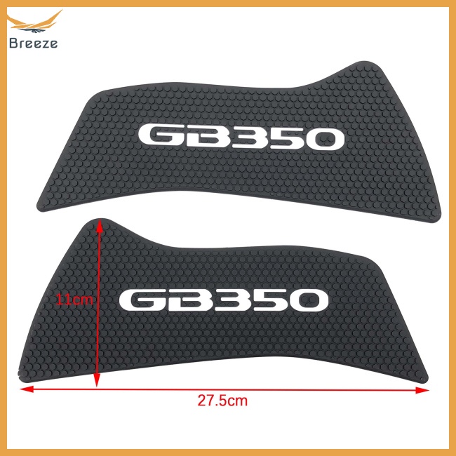 1 Cặp Miếng Dán Cách Nhiệt Chống Trượt Cho Bình Xăng Xe Máy Honda Gb350 Gb350s