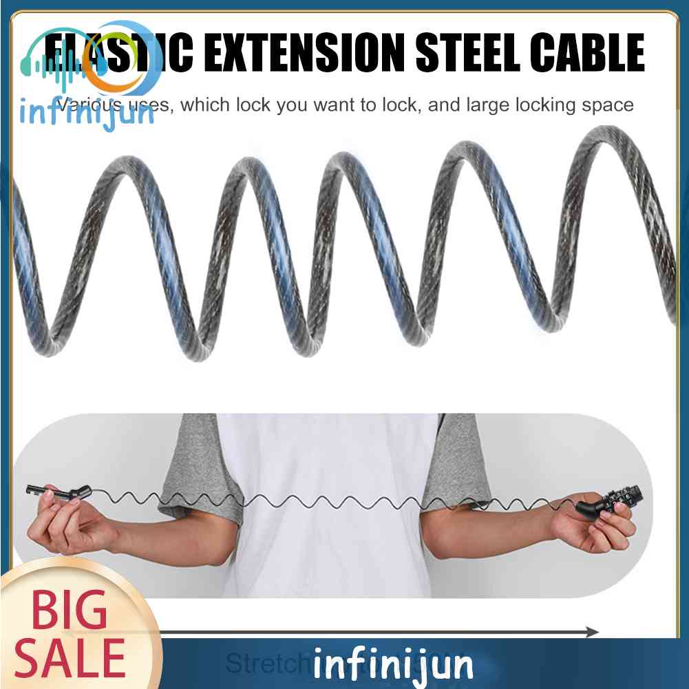 Khóa 4 Số Chống Trộm Cho Mũ Bảo Hiểm Xe Đạp