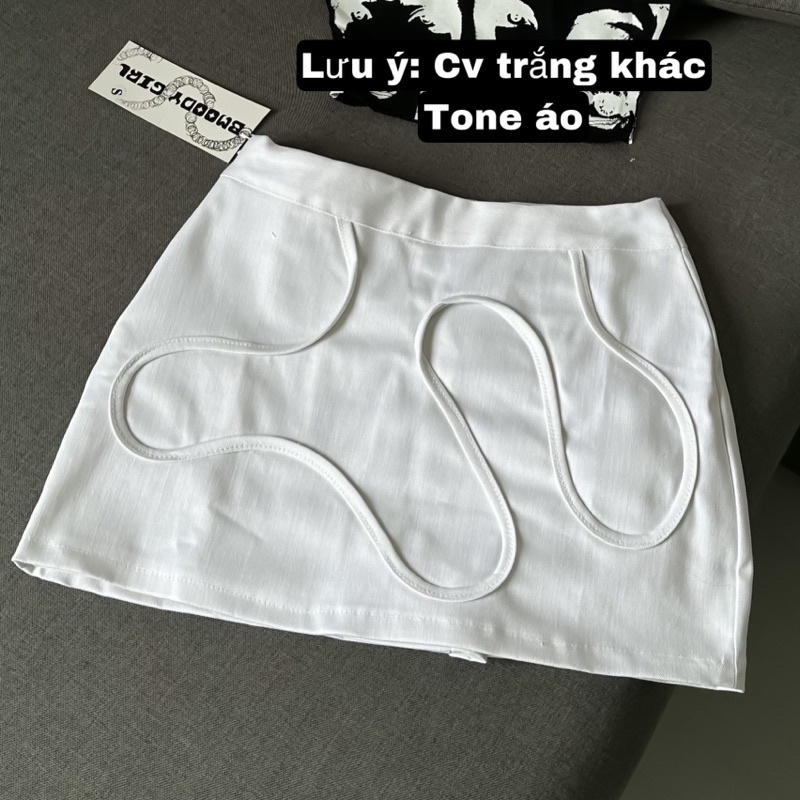 ✨Áo croset “WIX top” + Chân váy “Wave top” ————— Chất Kaki co giãn Siêu đẹp | BigBuy360 - bigbuy360.vn