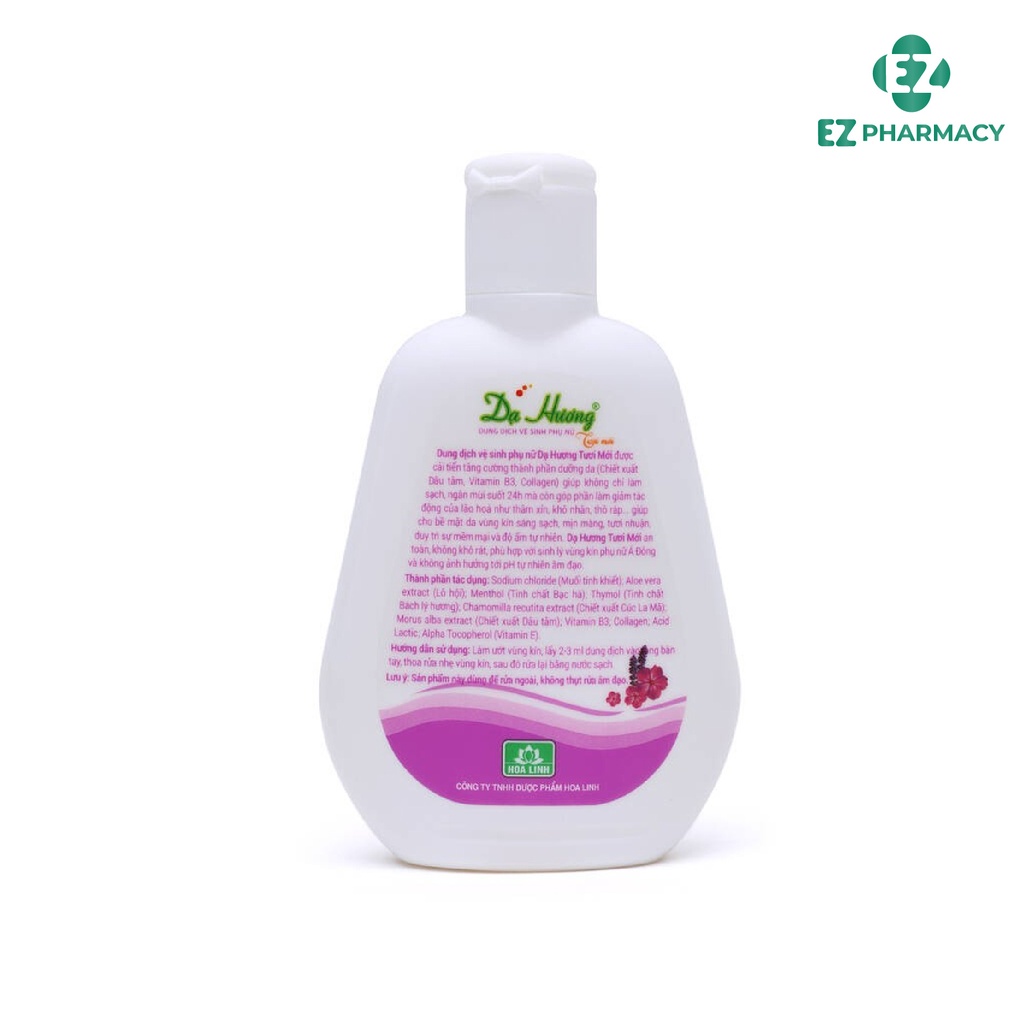 Dung dịch vệ sinh phụ nữ Dạ Hương Lavender 100ml - EZ Pharmacy
