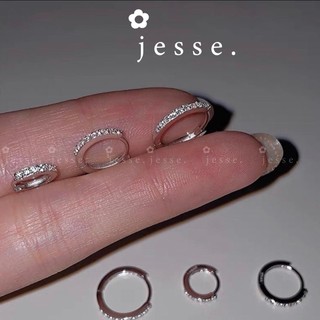 1 cái khuyên đá dầy thép không gỉ jesse store
